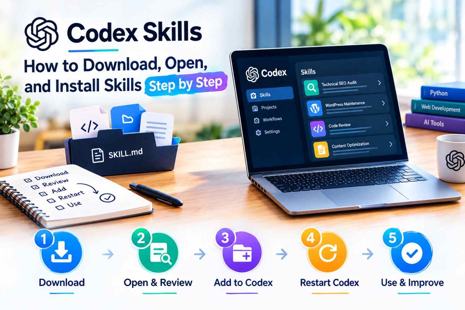 Codex Skills: How to Download, Open, and Install Skills Step by Step